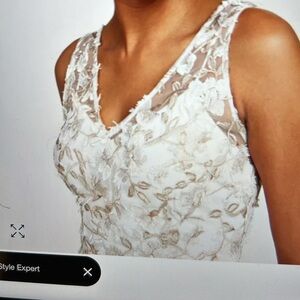 White dress, wedding guest or bride, NEW with tags